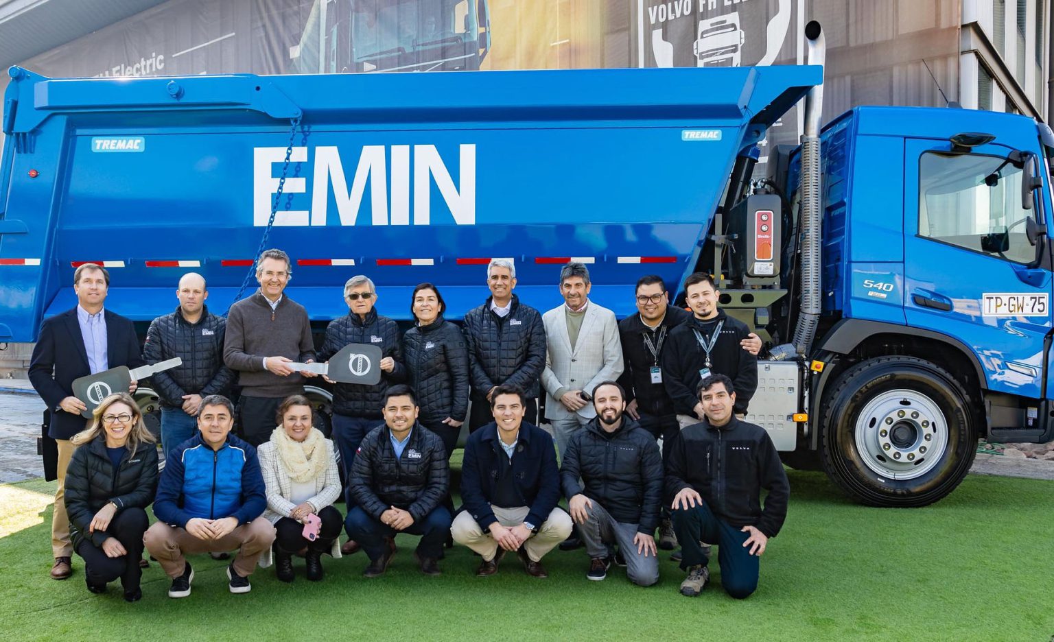 EMIN incorpora nueva flota de camiones de alto rendimiento