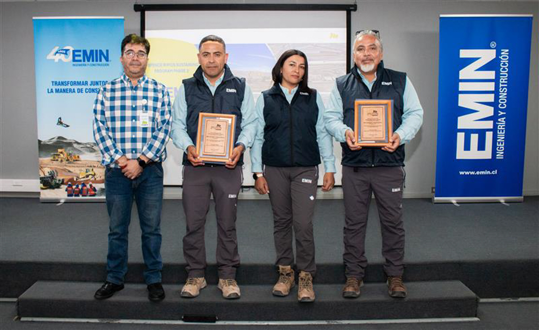 Mutual premia a proyectos de EMIN en Minera Spence