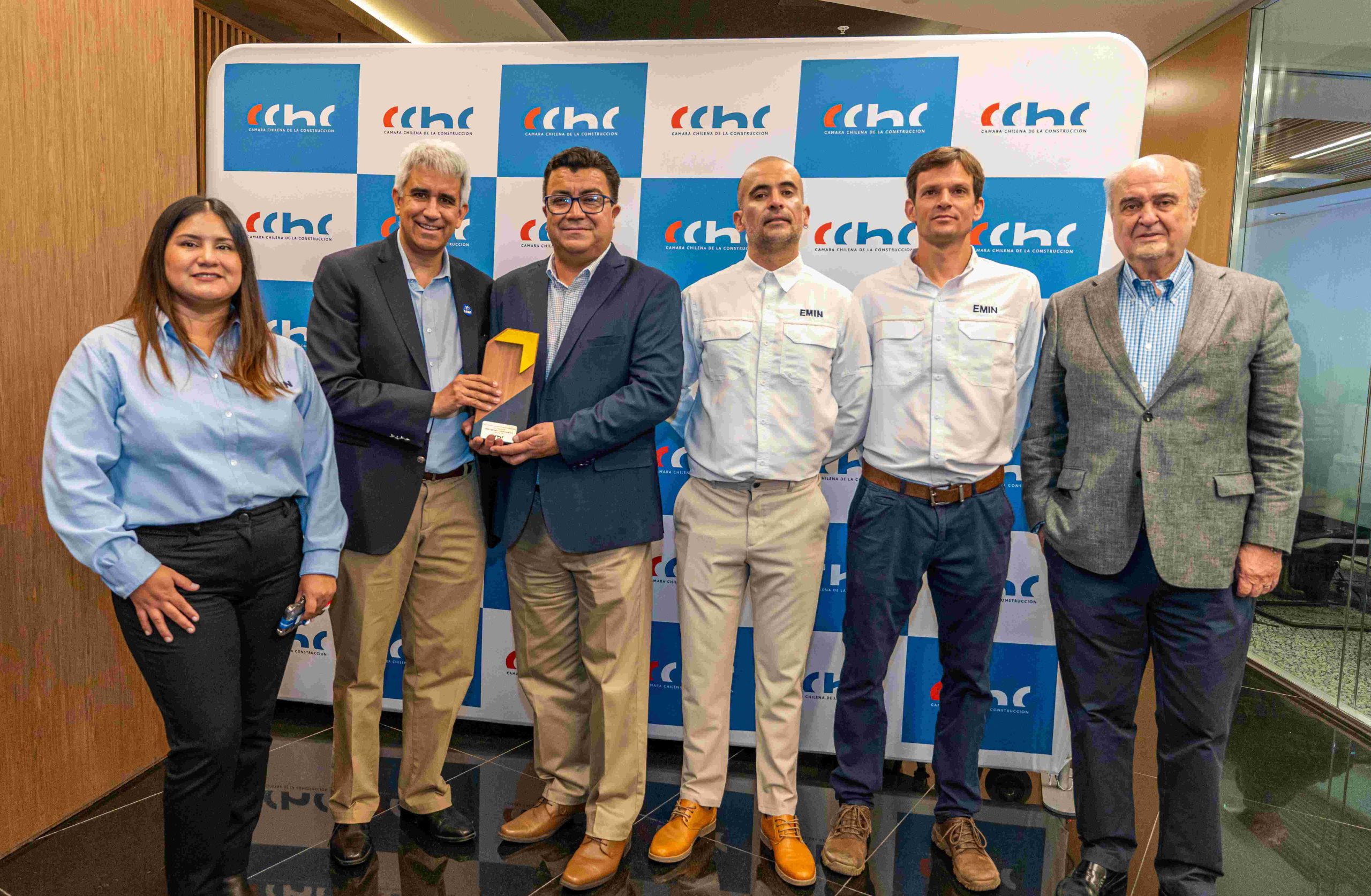 EMIN recibe premio sostenible de la CChC